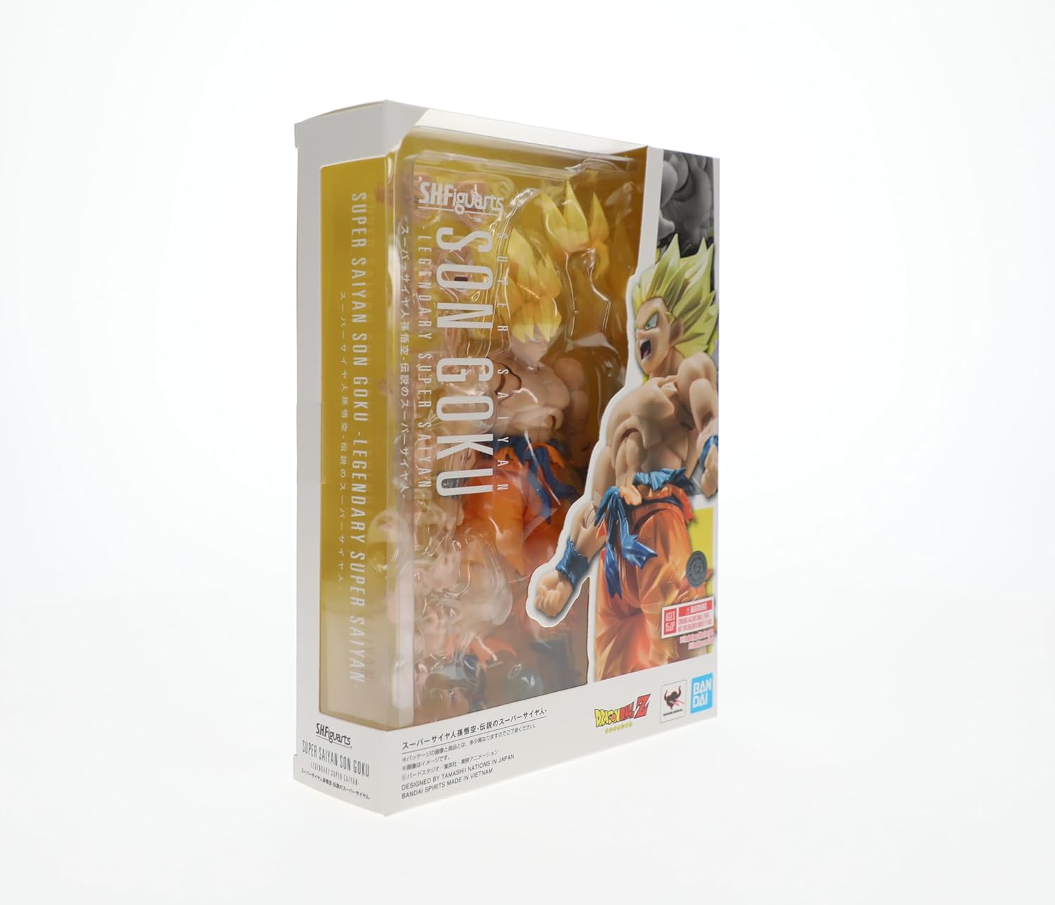 Super Saiyan Son Goku action figure by craques in collectible packaging with vibrant colors