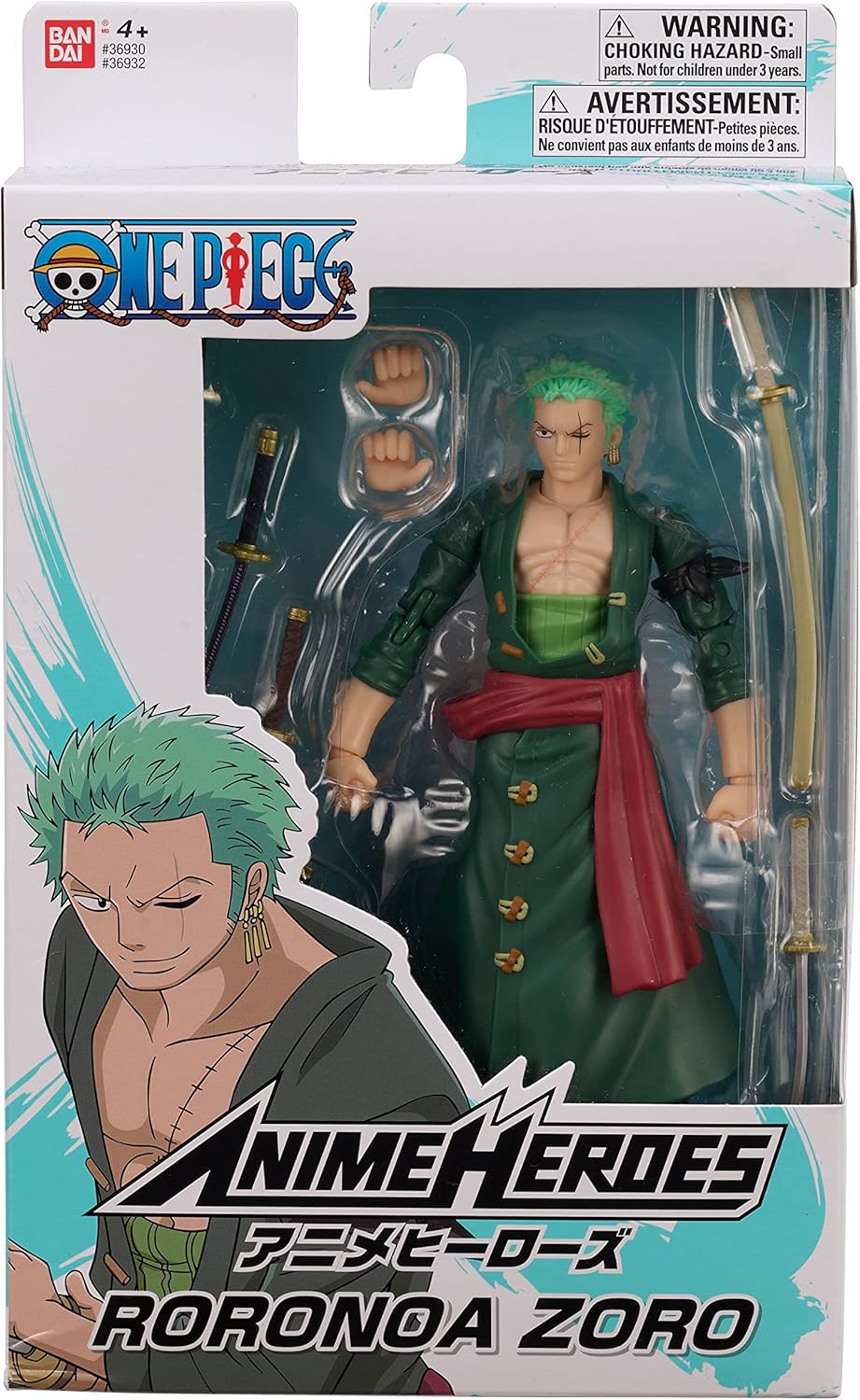 Craques Zoro Action Figure One Piece - Detailed Collectible