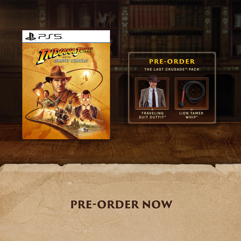 Indiana Jones PS5 Game Premium Edition by Craques
