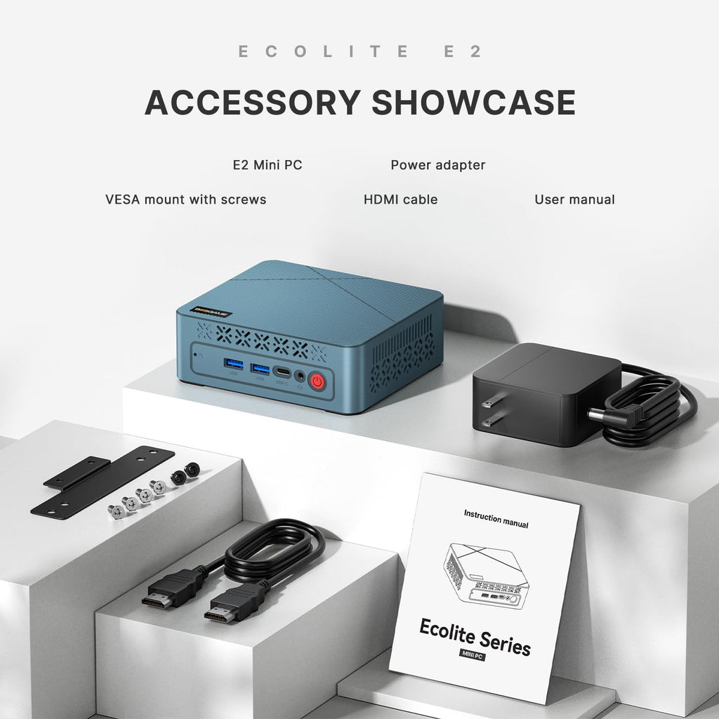 craques Ryzen 7 Gaming Mini PC Compact High-Performance