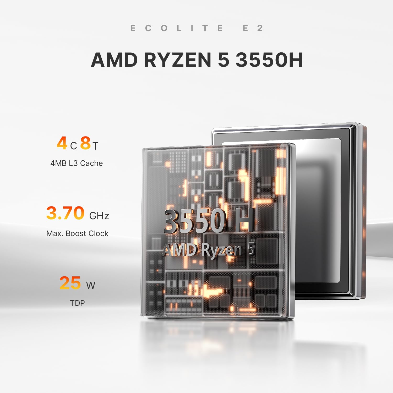 craques Ryzen 7 Gaming Mini PC Compact High-Performance