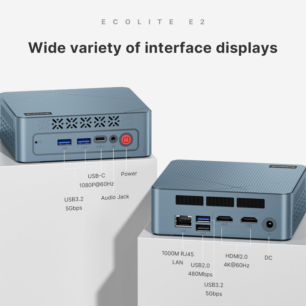 craques Ryzen 7 Gaming Mini PC Compact High-Performance
