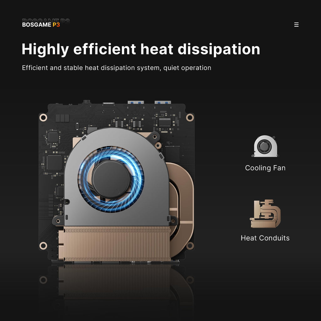 craques Ryzen 7 Gaming Mini PC Compact High-Performance