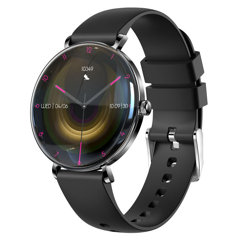 Smart Watch Ultra-thin Bluetooth Calling Music - Black Milan