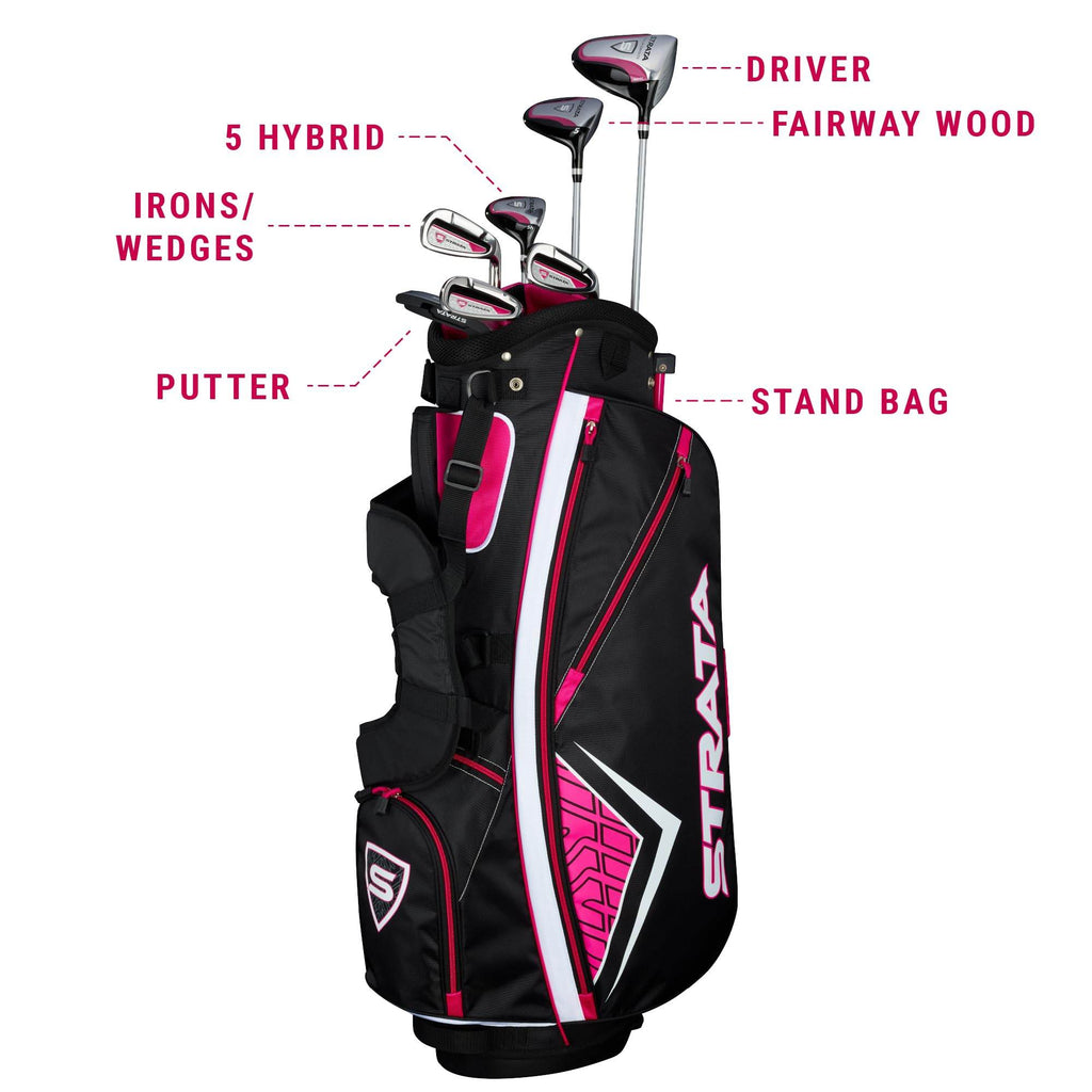 Callaway Strata Women's Golf Club Set with Bag - Craques - craques