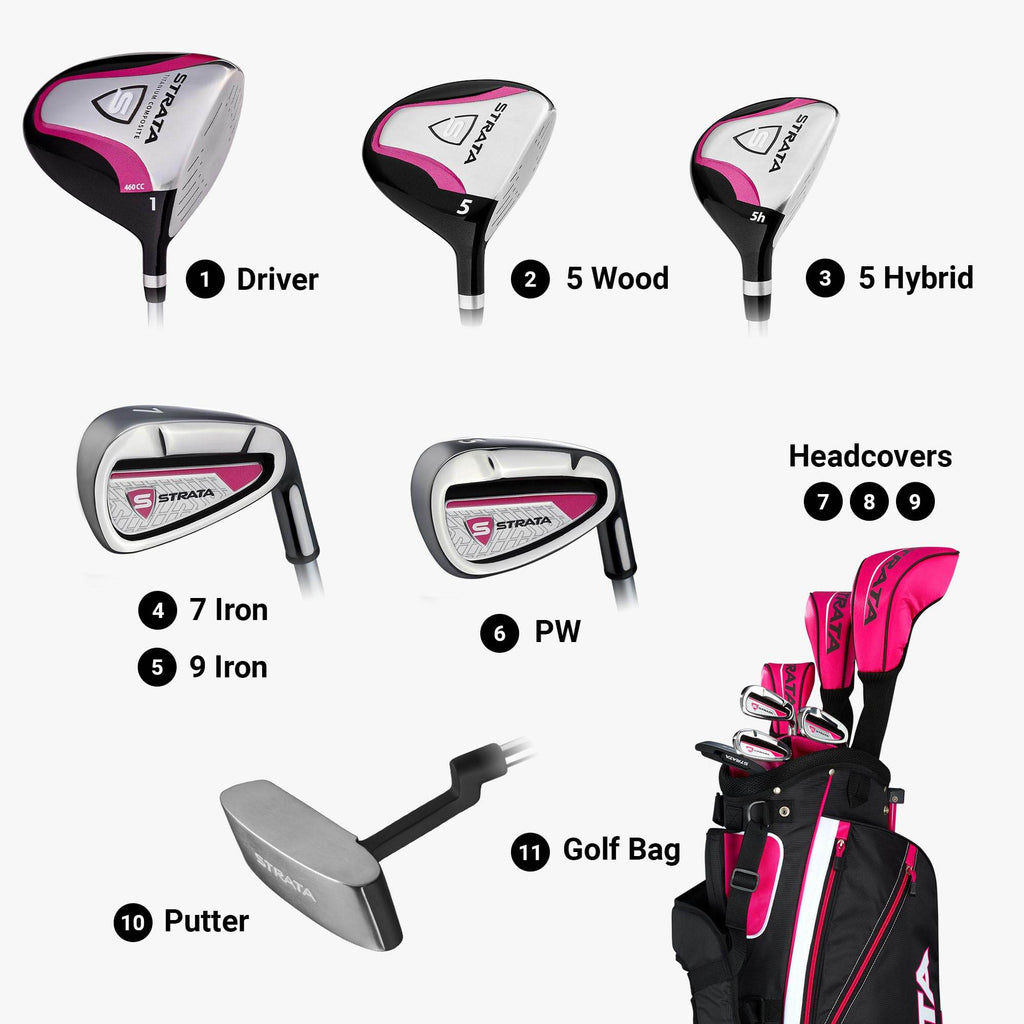 Callaway Strata Women's Golf Club Set with Bag - Craques - craques