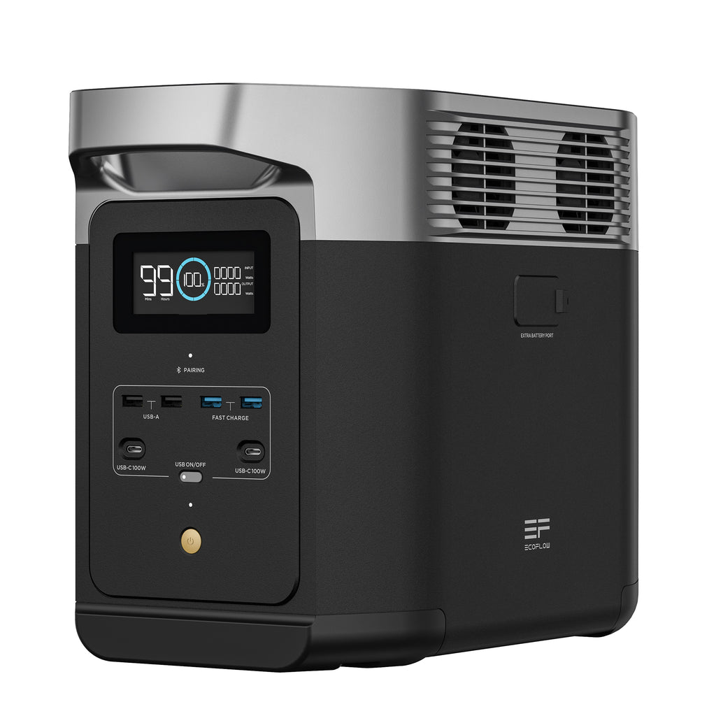 Craques portable solar generator kit with digital display and multiple USB charging ports