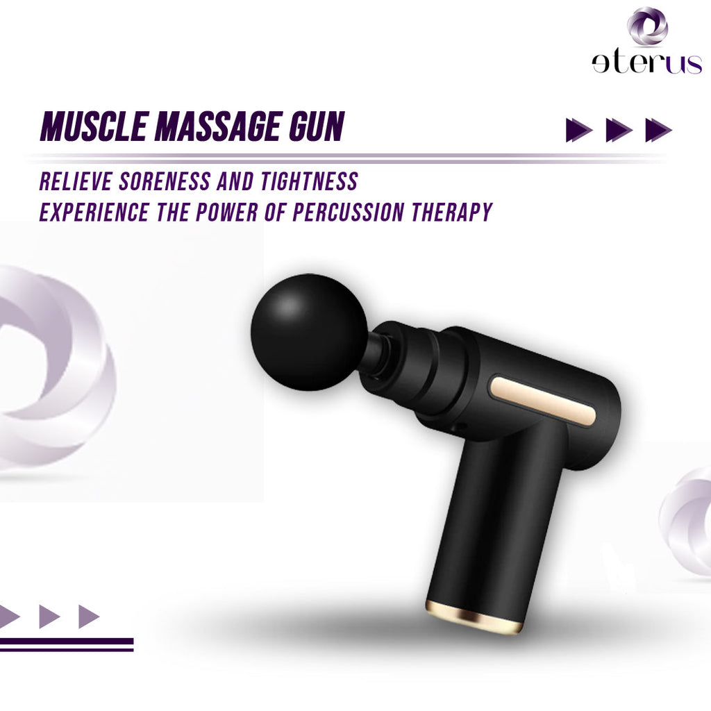 DC-eterus Deep Tissue Muscle Massage Gun with 4 Attachments