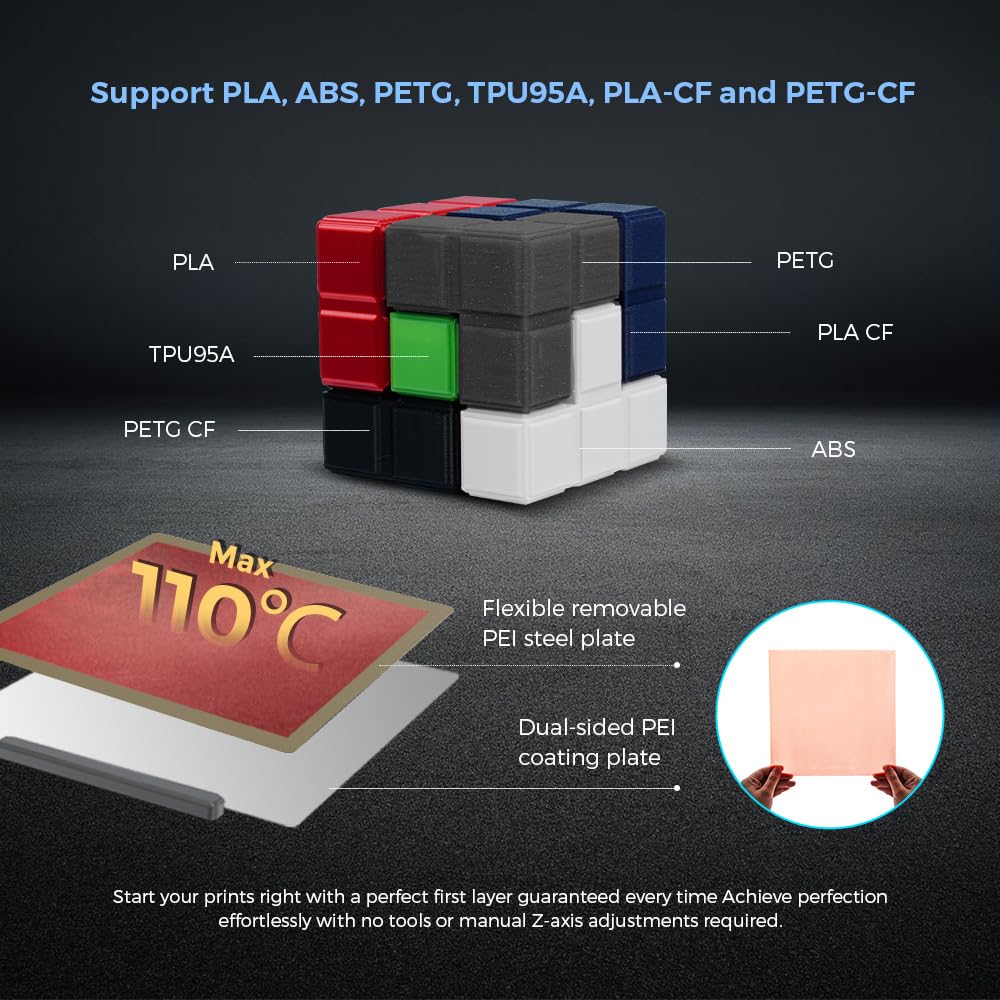 Flashforge Adventurer 5M 3D Printer by Craques - Precision & Easy