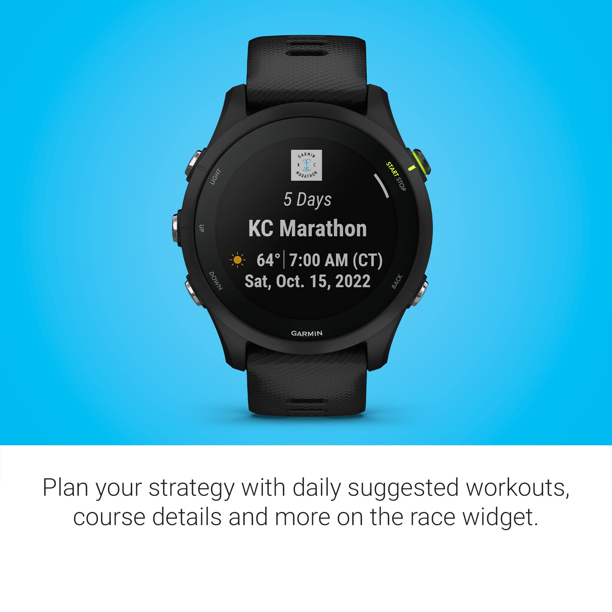 Garmin Forerunner 255 Smartwatch with Advanced Fitness Tracking