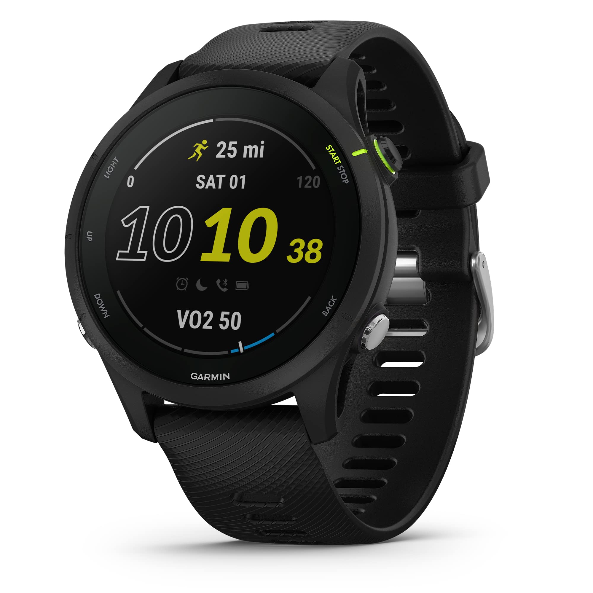Garmin Forerunner 255 Smartwatch with Advanced Fitness Tracking - 46 MM / Black / Music