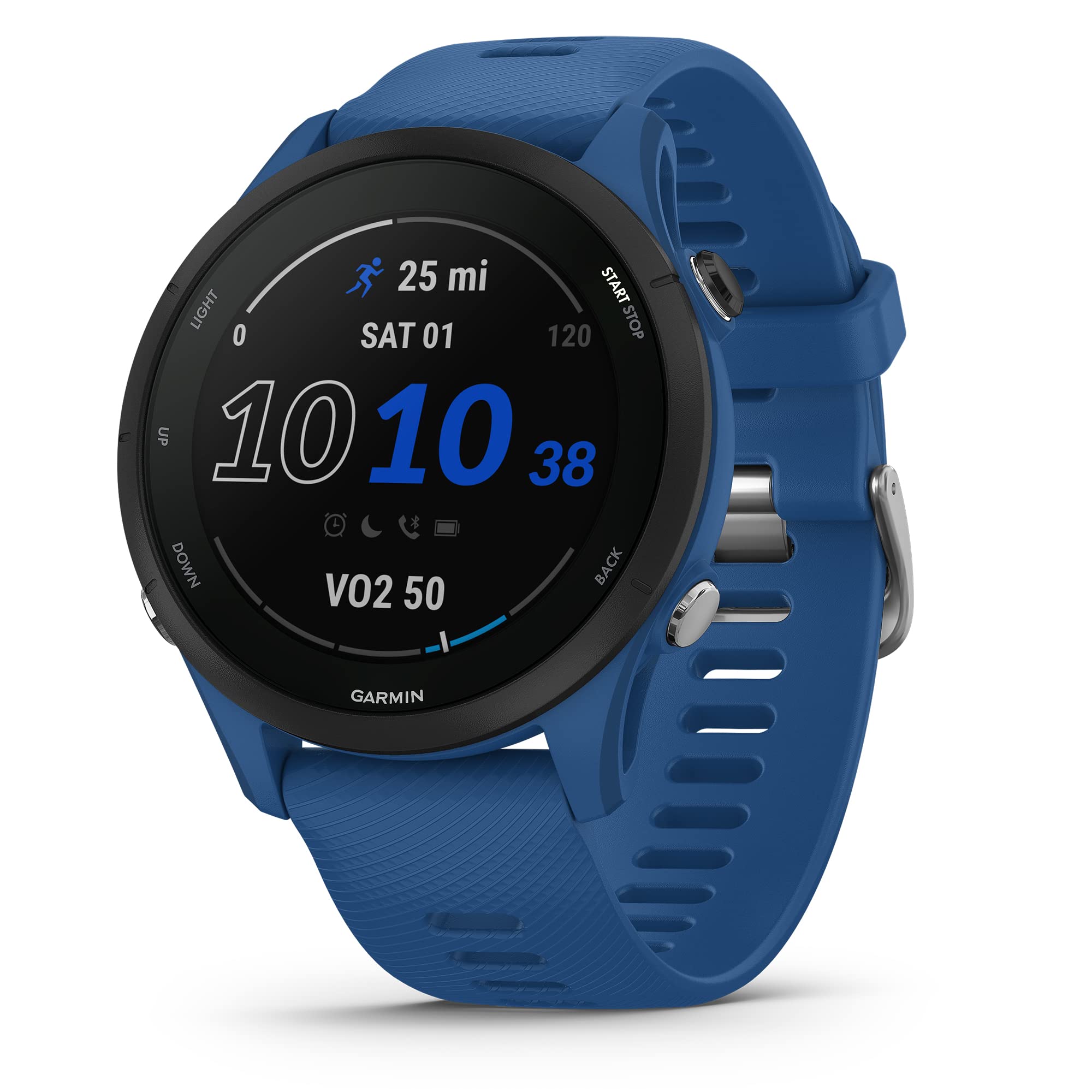 Garmin Forerunner 255 Smartwatch with Advanced Fitness Tracking - 46 MM / Tidal Blue / Non-Music