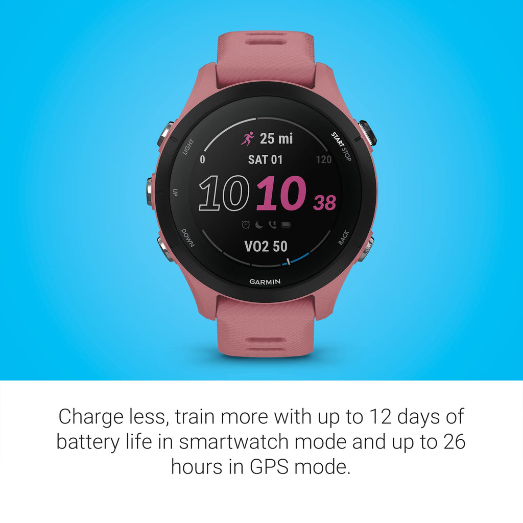 Garmin Forerunner 255 Smartwatch with Advanced Fitness Tracking