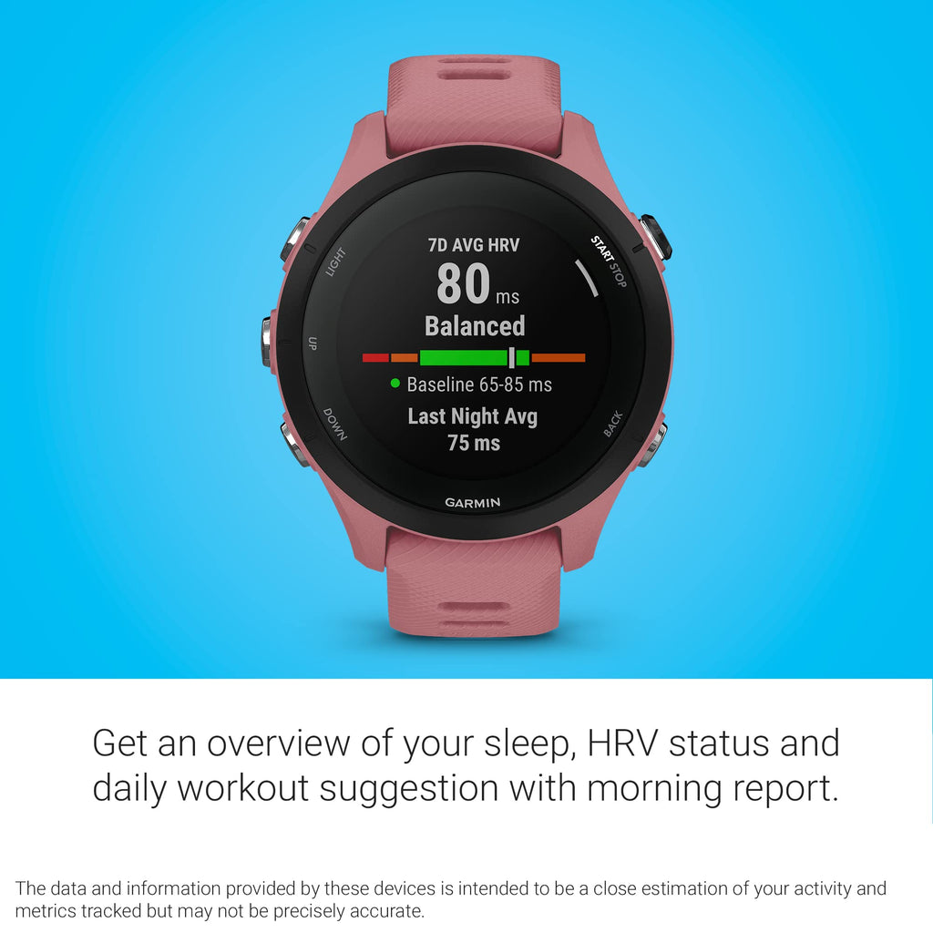 Garmin Forerunner 255 Smartwatch with Advanced Fitness Tracking