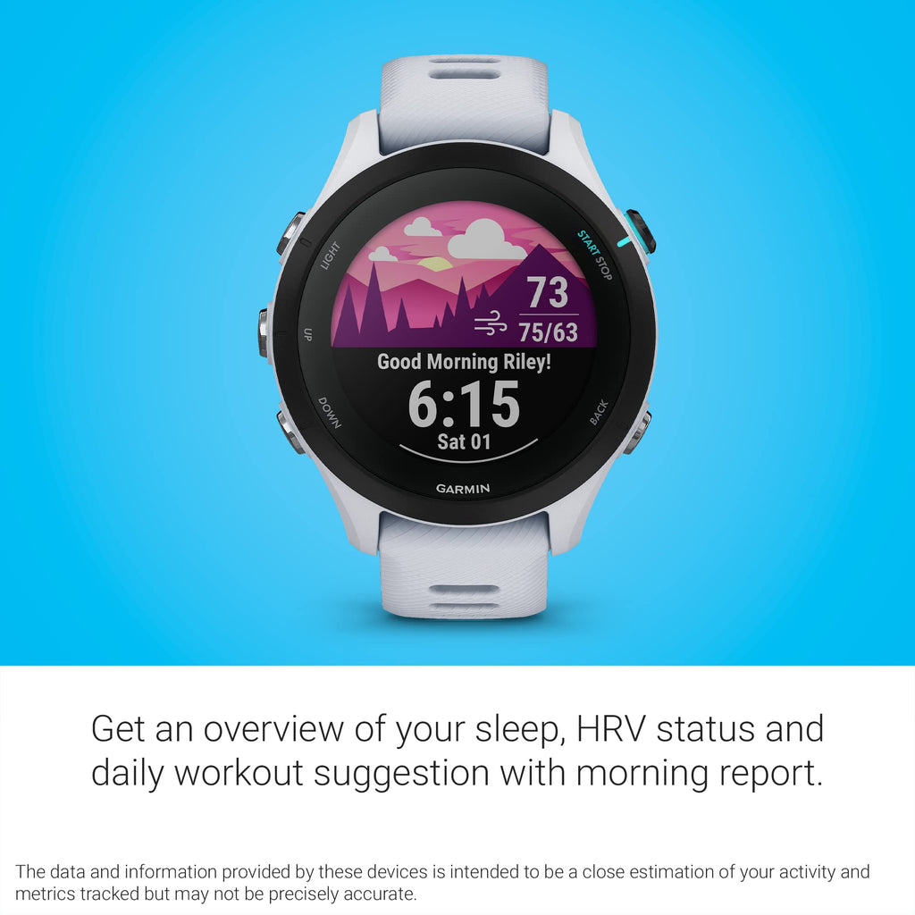 Garmin Forerunner 255 Smartwatch with Advanced Fitness Tracking