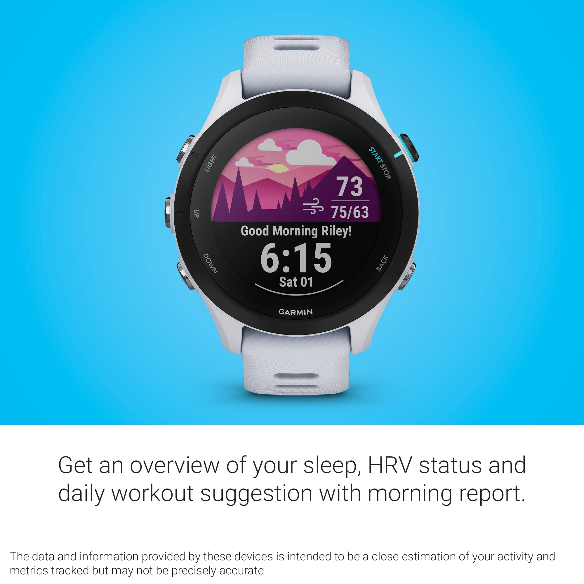 Garmin Forerunner 255 Smartwatch with Advanced Fitness Tracking