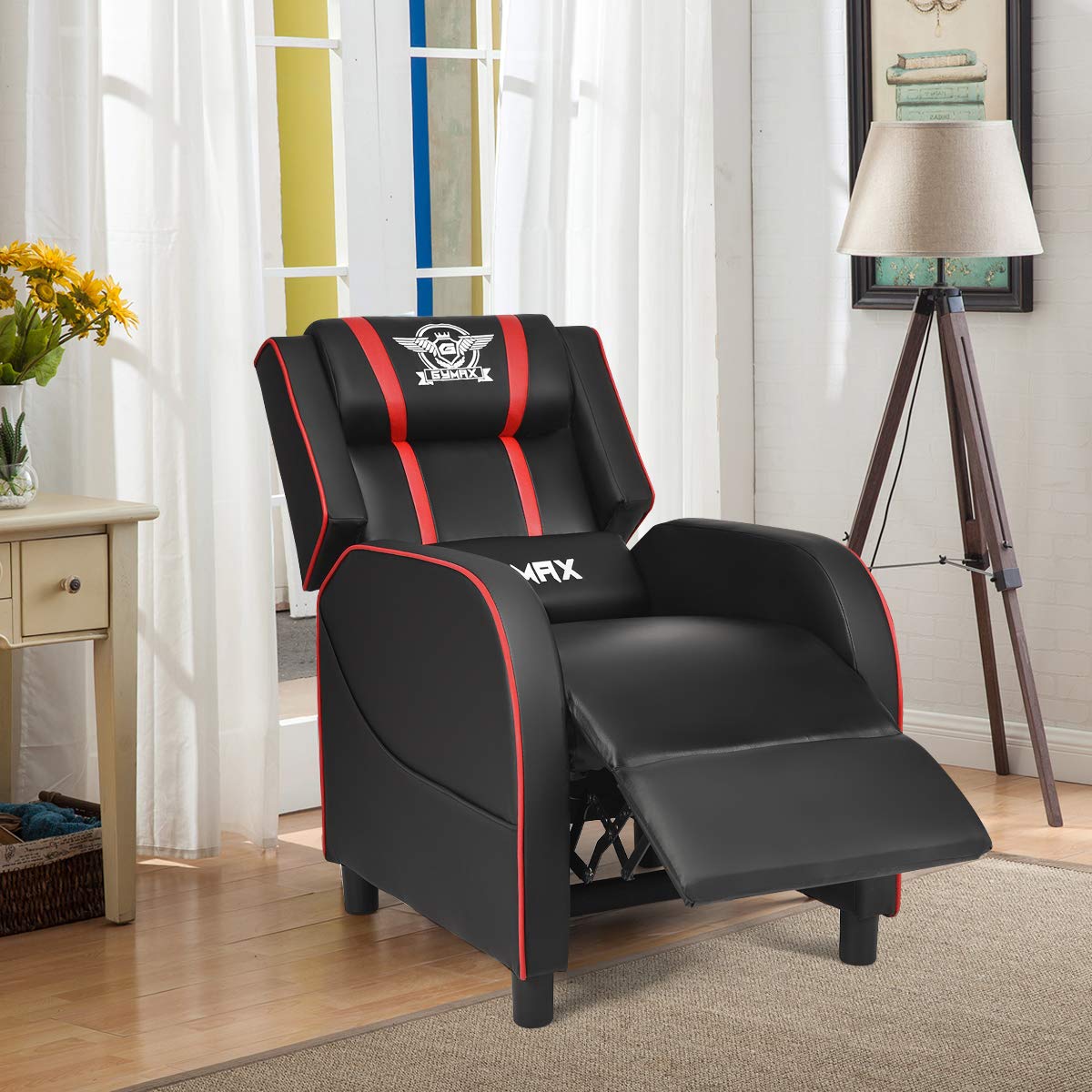 Craques Reclining Gaming Chair with Massage and Remote