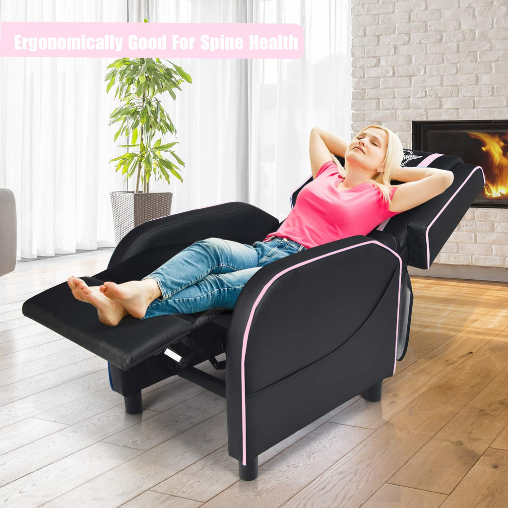 Craques Reclining Gaming Chair with Massage and Remote