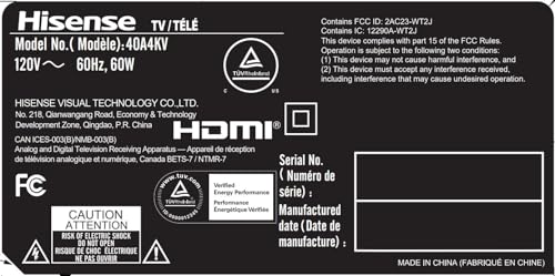 Hisense 32 Inch Smart TV Canada with Google & LED