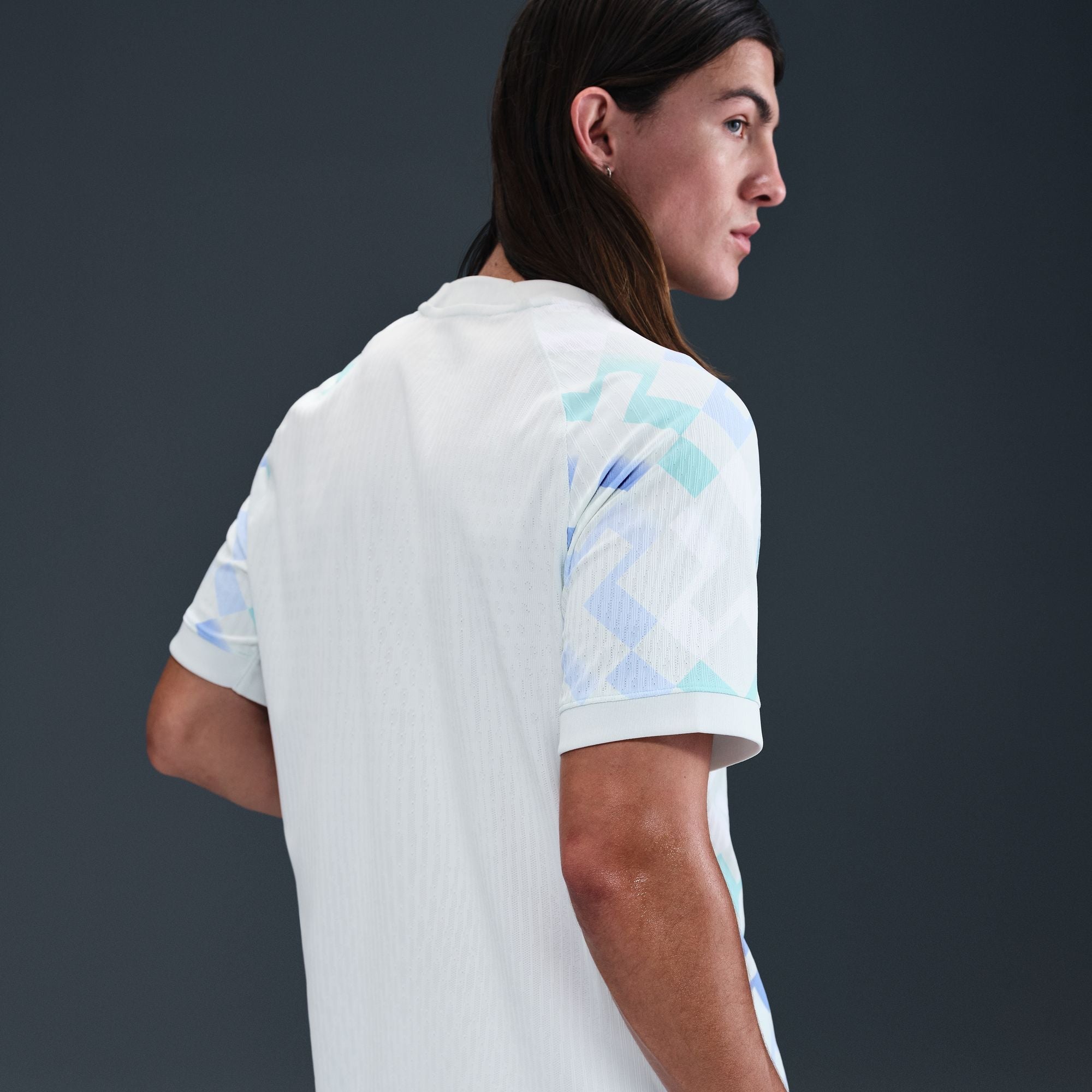 Men's BB Branded Inter Milan 2025/26 away jersey showcasing a stylish back design with geometric patterns