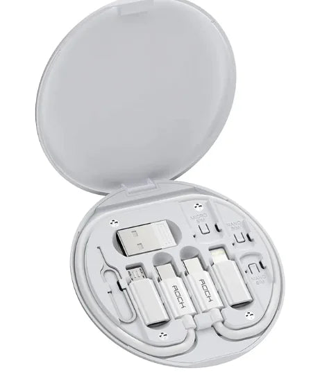 Craques Multi-Port Charging Organizer Compact Travel Kit craques