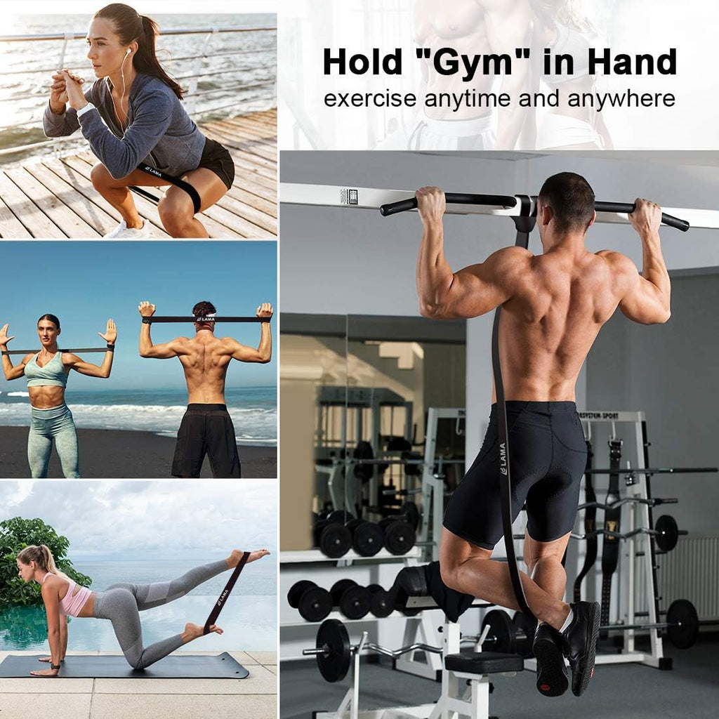 Craques resistance bands for powerlifting used by men and women for strength training and exercise