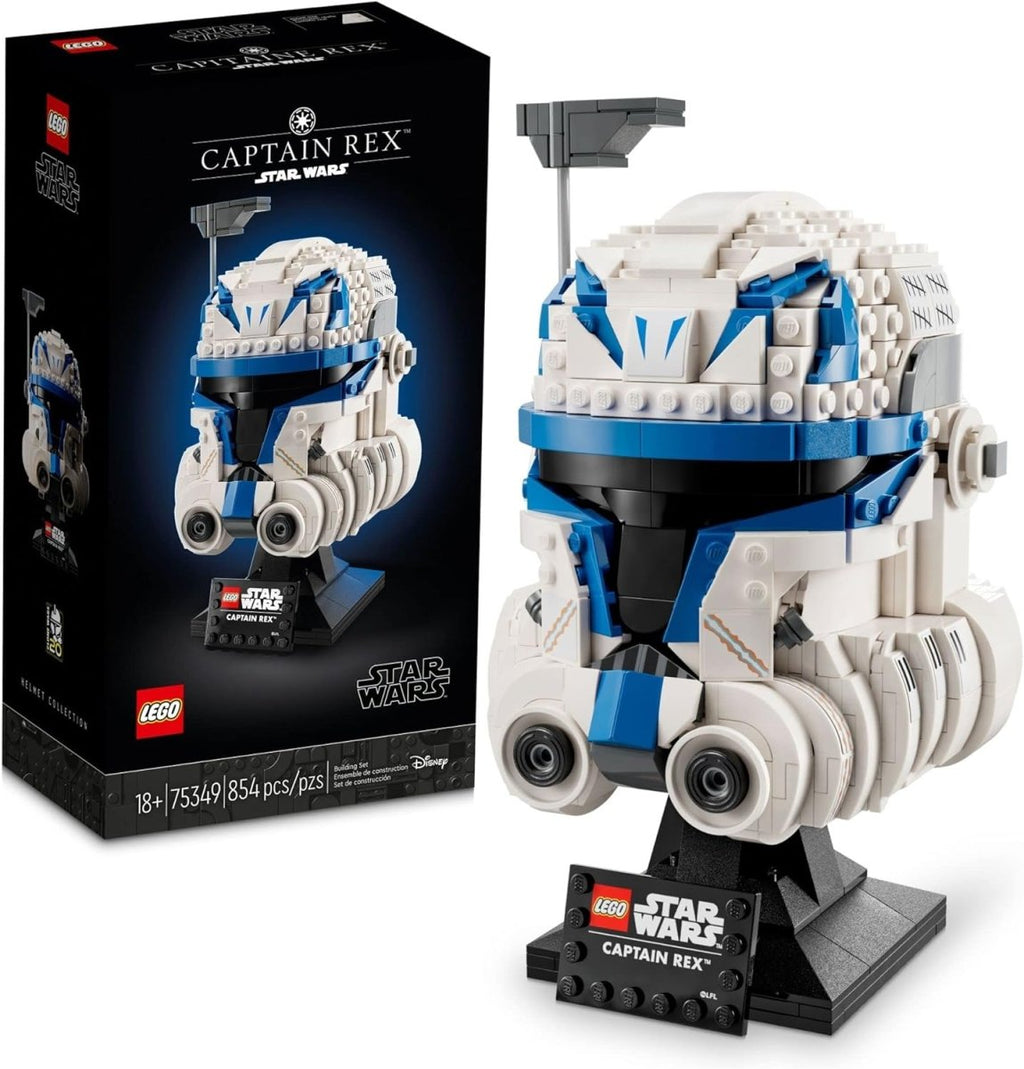 LEGO Star Wars Captain Rex Helmet Model by Craques