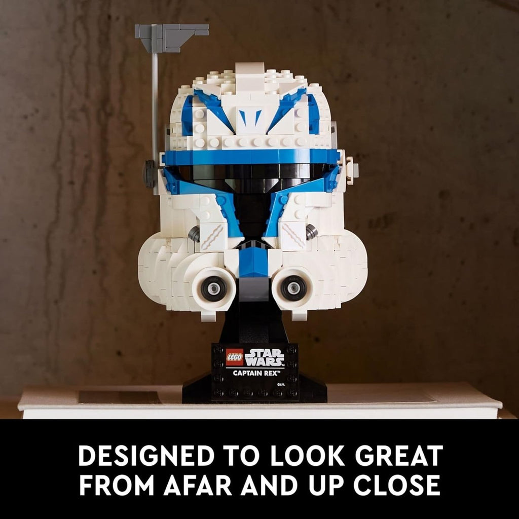 LEGO Star Wars Captain Rex Helmet Model by Craques