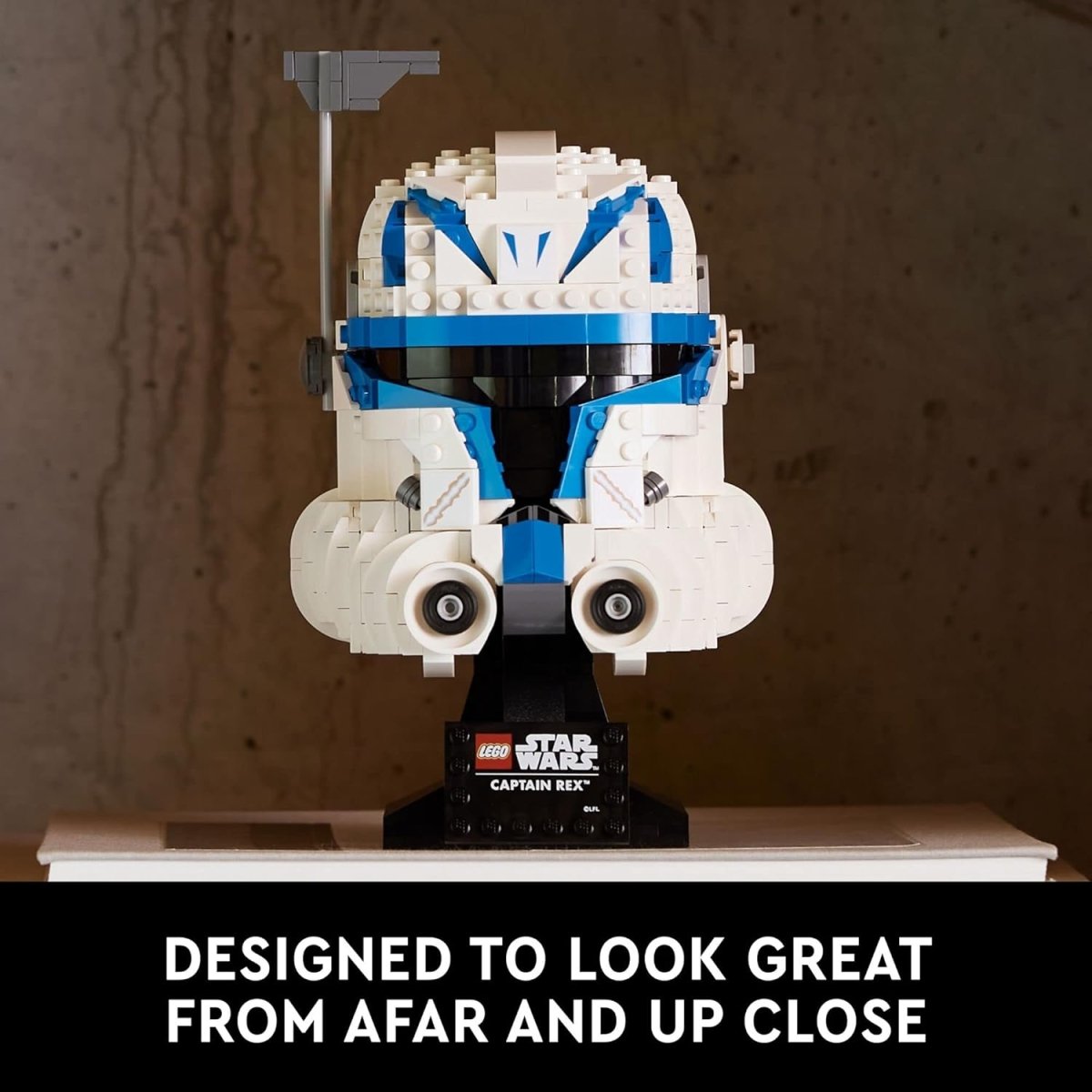 LEGO Star Wars Captain Rex Helmet Model by Craques