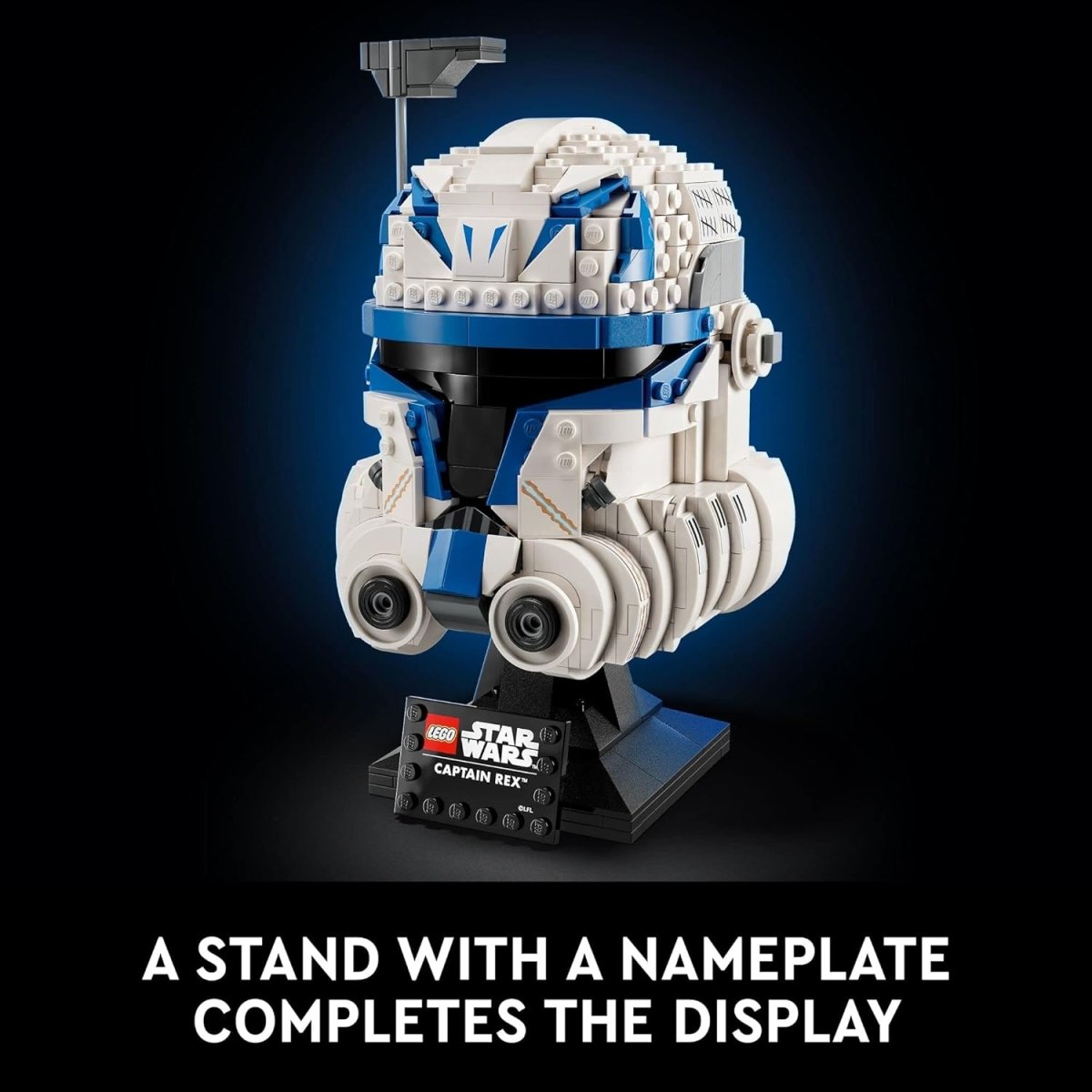LEGO Star Wars Captain Rex Helmet Model by Craques