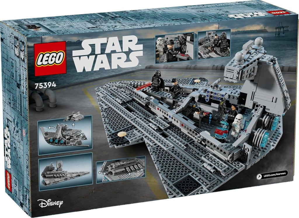 LEGO Star Wars Imperial Star Destroyer set box featuring detailed model and minifigures by craques