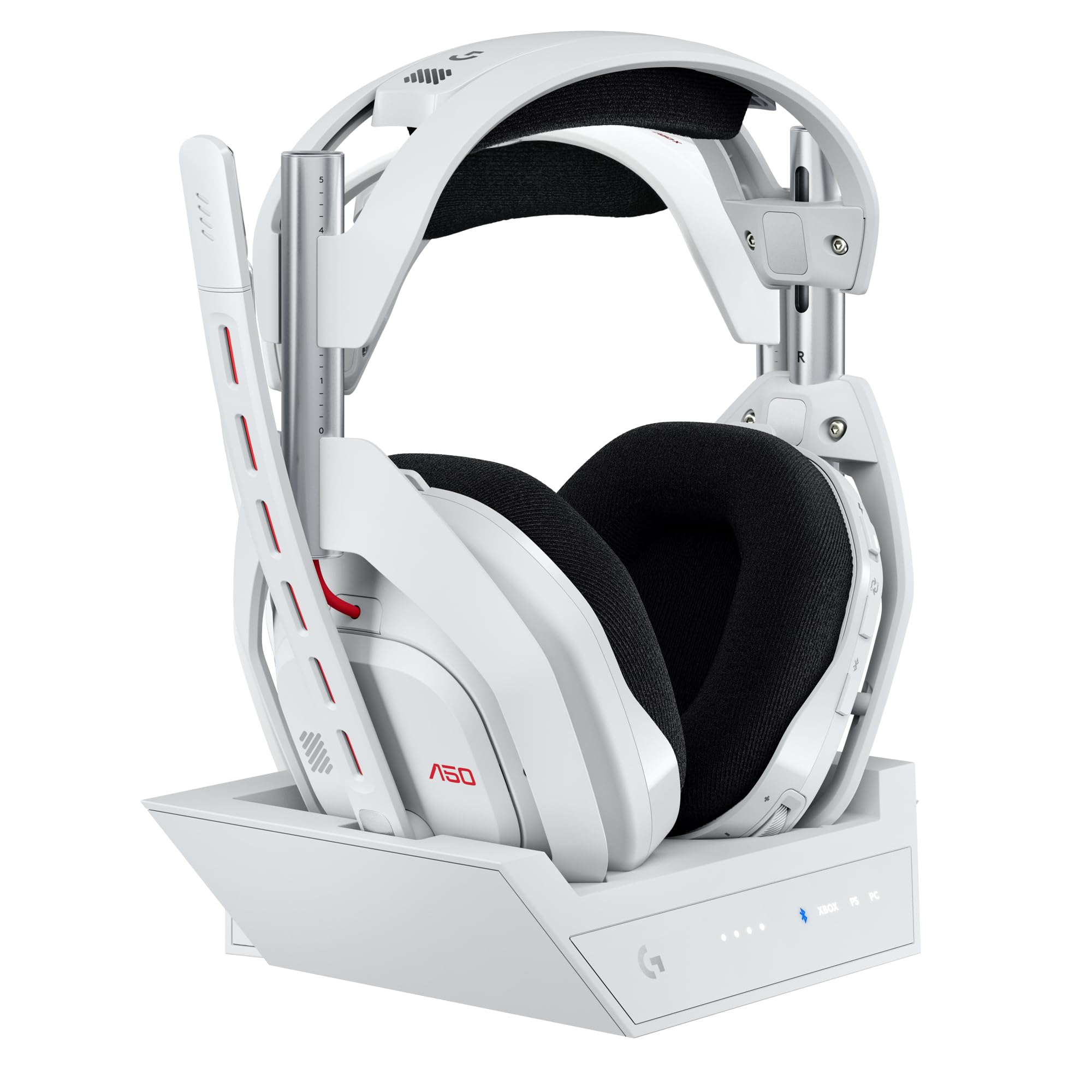 Logitech G Astro A50 Gen 5 Wireless Headset by Craques - White / PLAYSYNC Audio