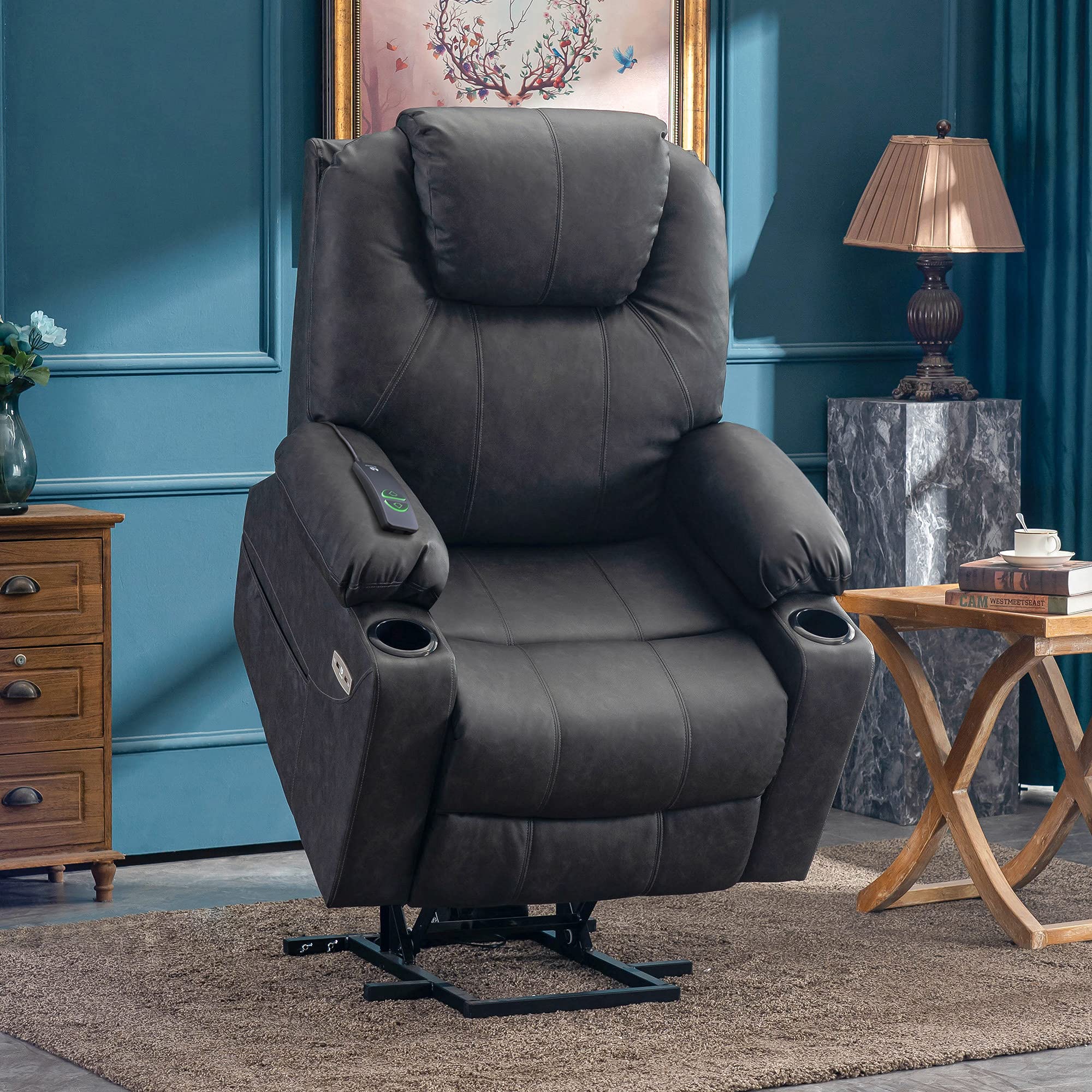 Craques Power Lift Recliner with Massage and Heat