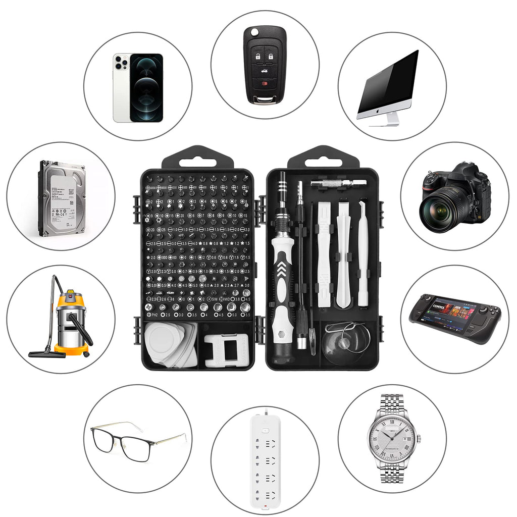 craques precision screwdriver set with multiple bits and tools for electronics and device repair