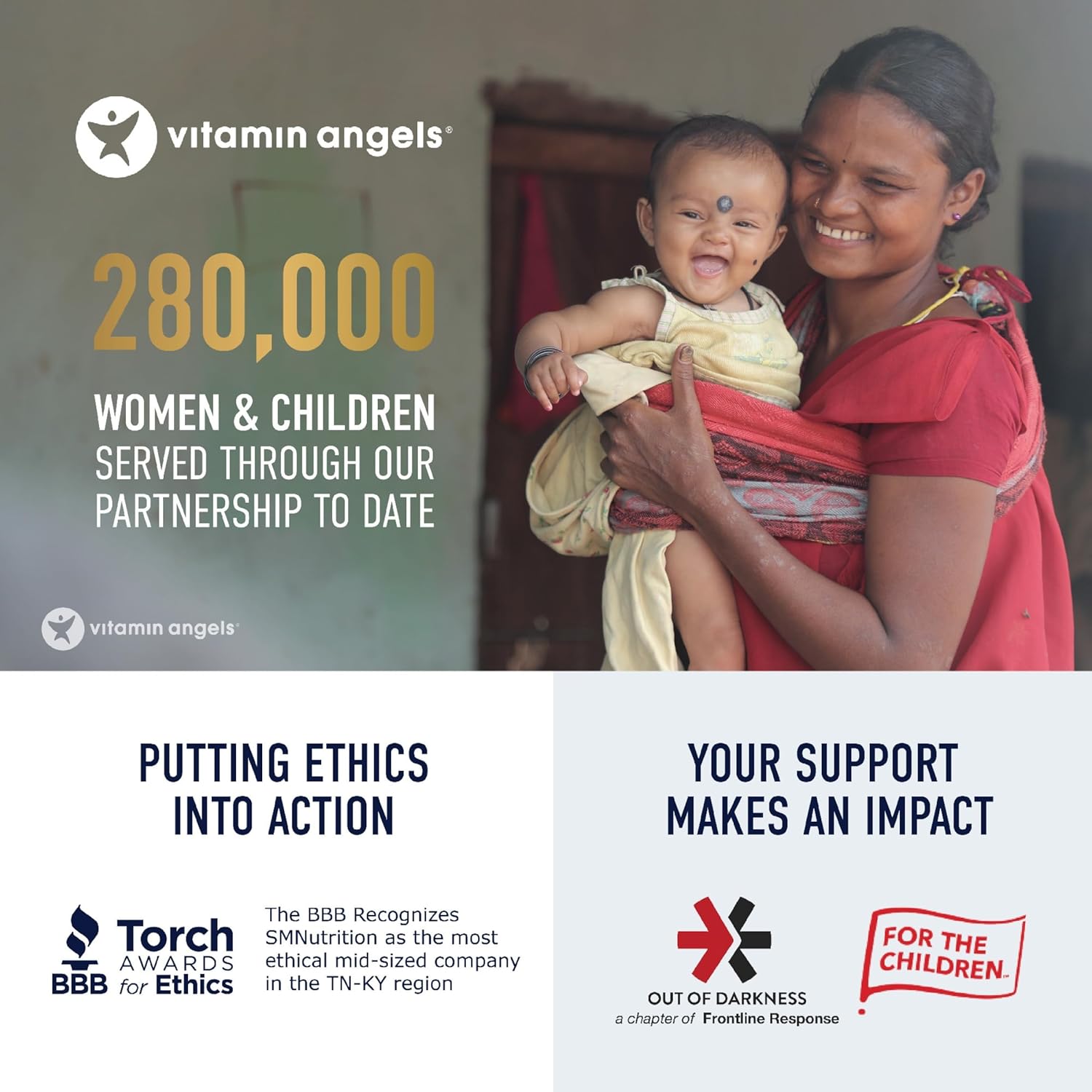 Ashwagandha supplement 1300mg promoting wellness for women and children with ethical support