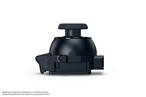 Replacement joystick module for Volcanic Red PS5 controller by craques, black gaming thumbstick part