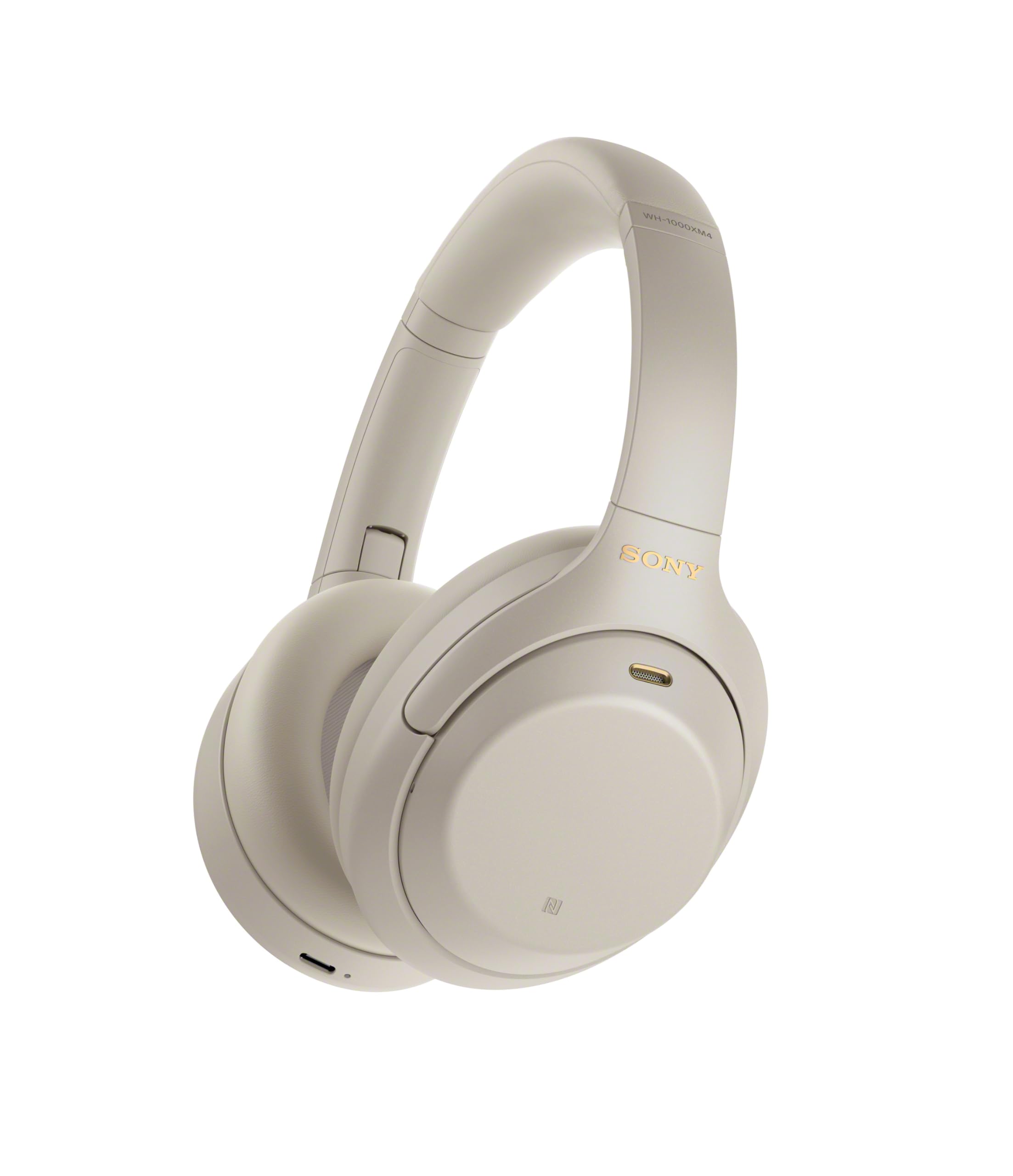 Sony WH-1000XM4 Wireless Headphones by Craques – Premium Noise Cancelling - Silver / WH1000XM4