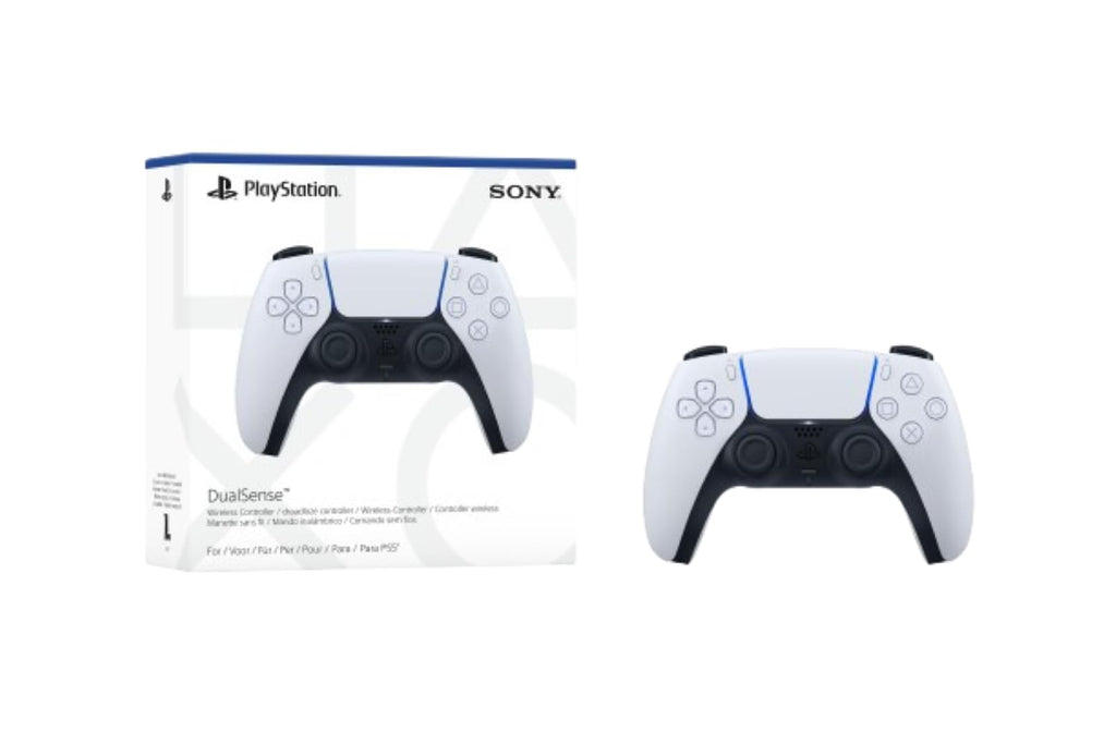 Craques Volcanic Red PS5 Controller - Premium Gaming Pad - White / DualSense