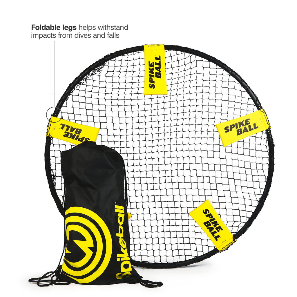 Craques Spikeball game set with foldable legs and carrying bag for outdoor sports and games