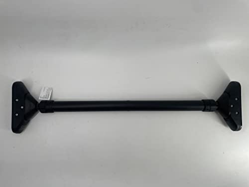 Craques black pull up bar no screws with adjustable length for doorway installation