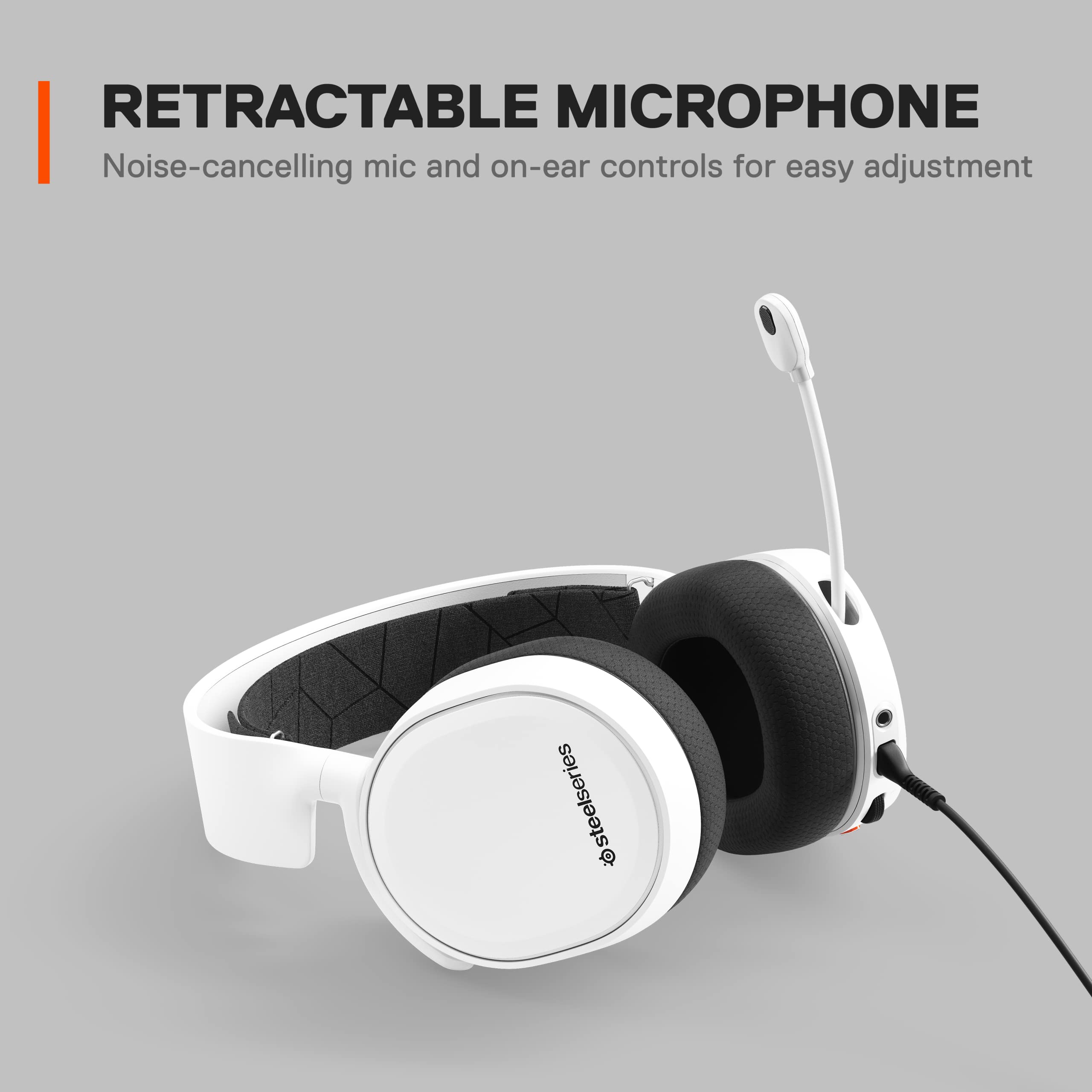 Craques SteelSeries Arctis Nova 1P Gaming Headset White
