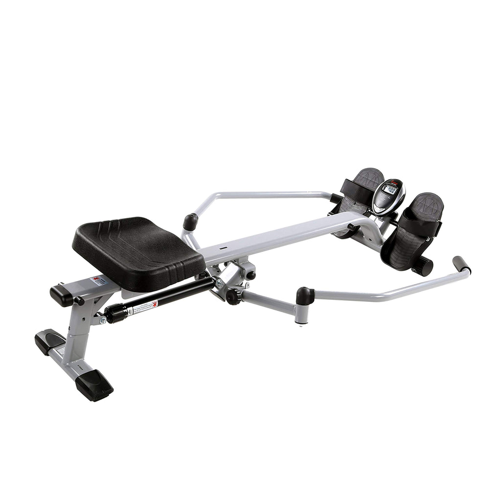 Craques compact rowing machine for home gym with digital monitor and ergonomic seat