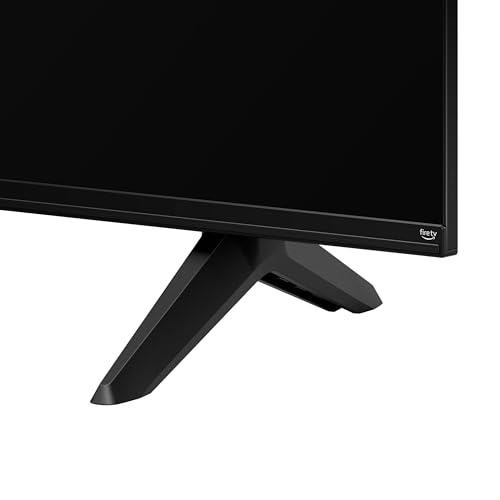 Close-up of the stand and bottom corner of a TCL 55 inch 4K smart TV by craques