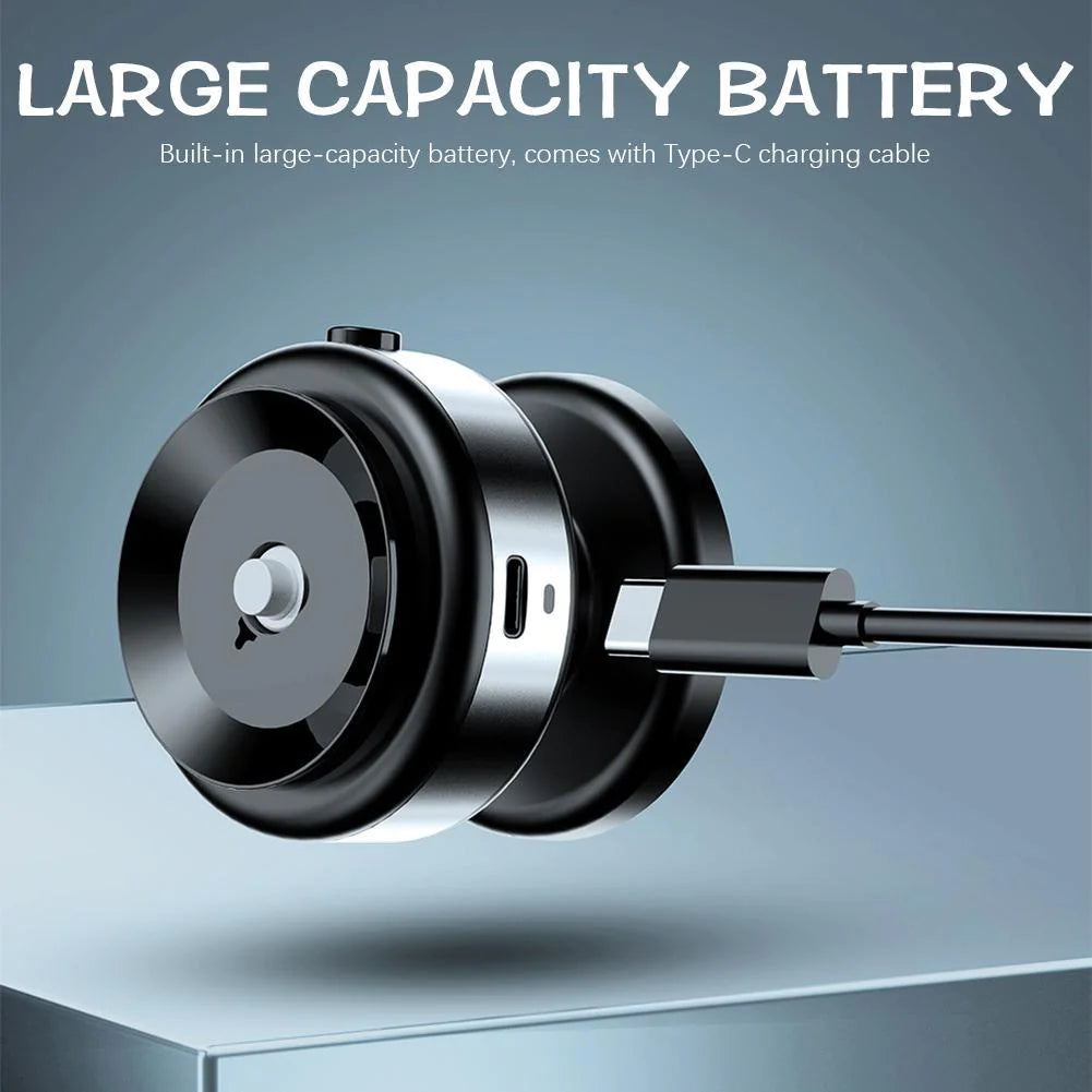 Craques 360 degree magnetic phone holder with built-in large capacity battery and Type-C charging cable