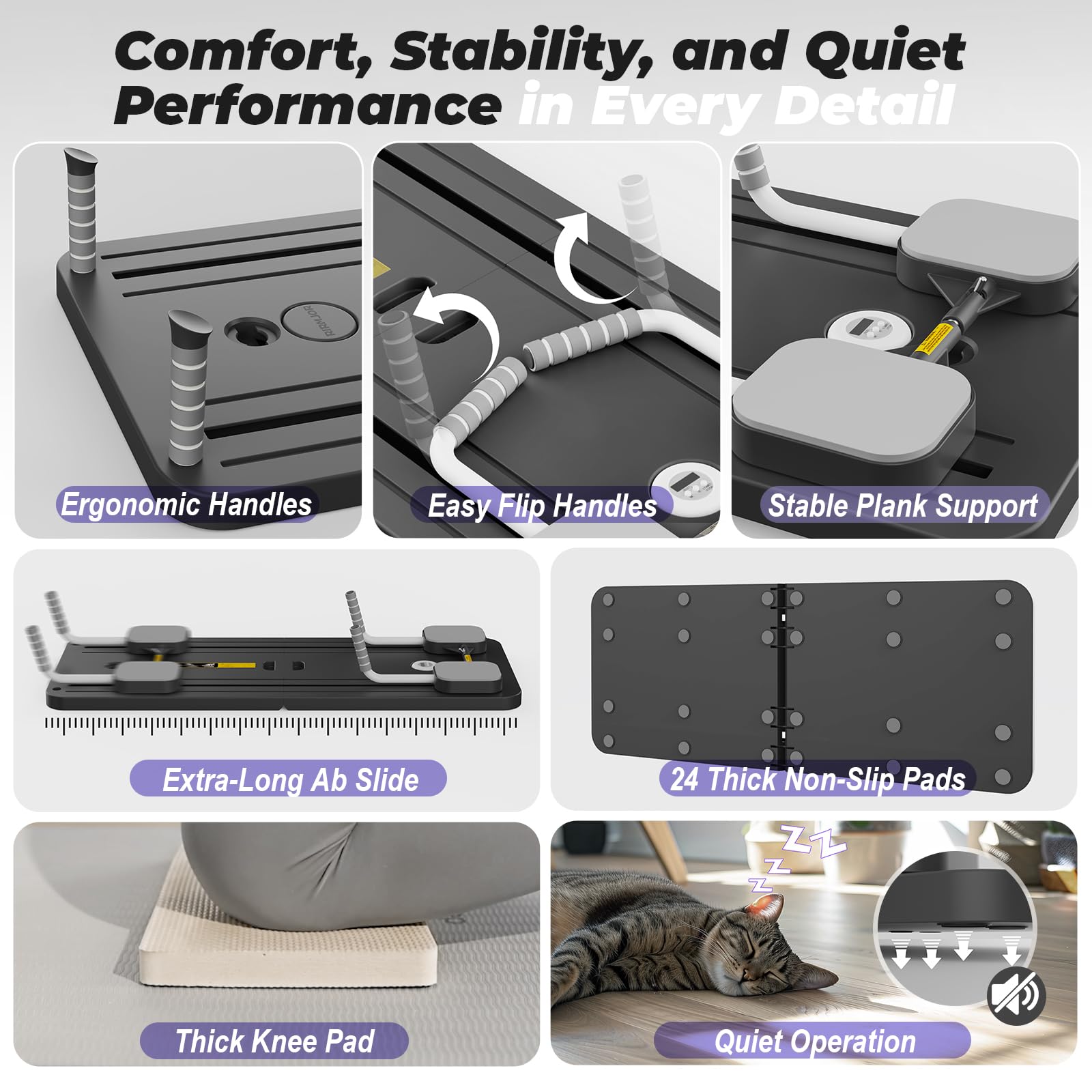 Craques Upgraded Pilates Reformer for Home Workouts