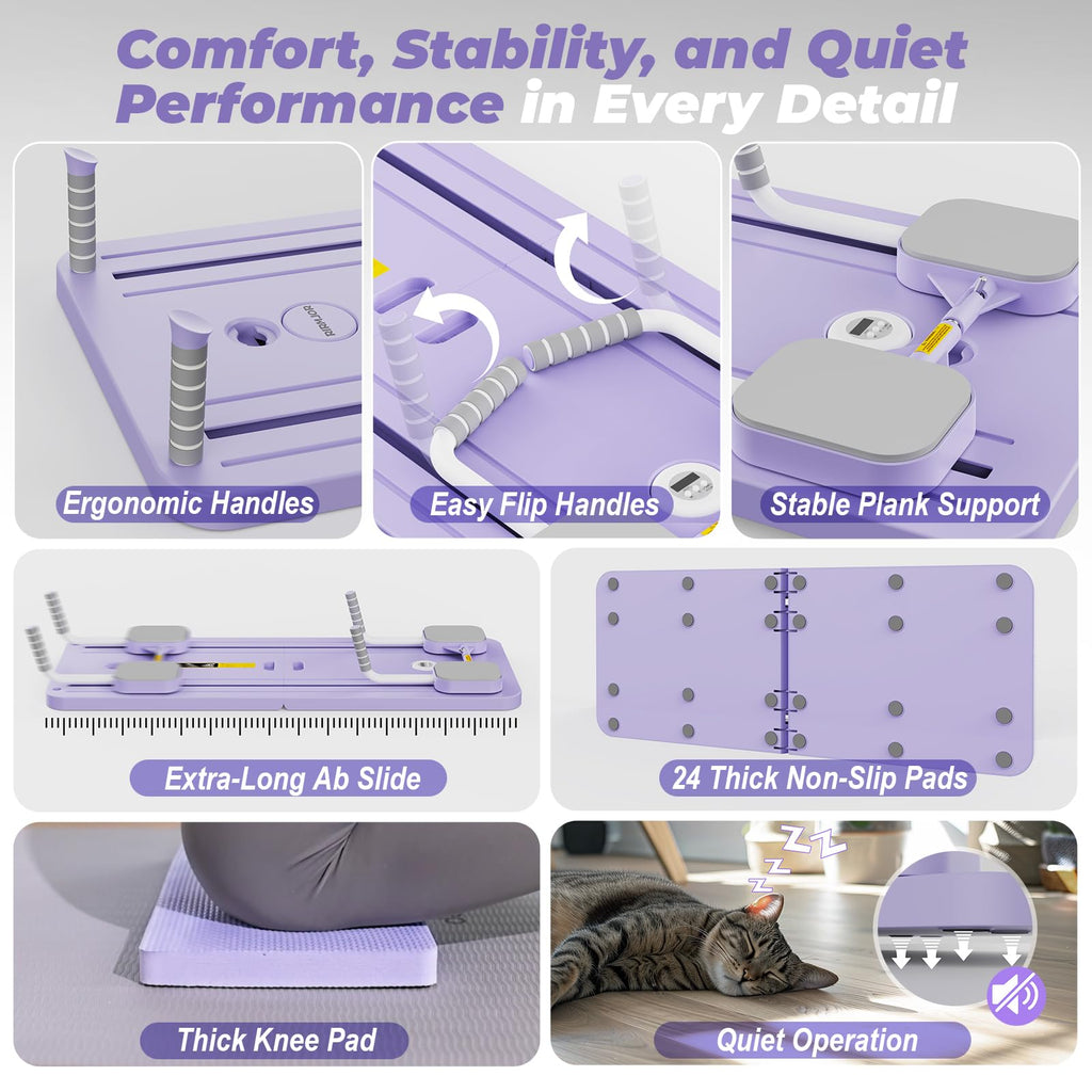 Craques Upgraded Pilates Reformer for Home Workouts