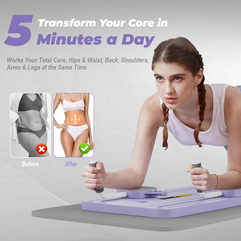 Craques Upgraded Pilates Reformer for Home Workouts