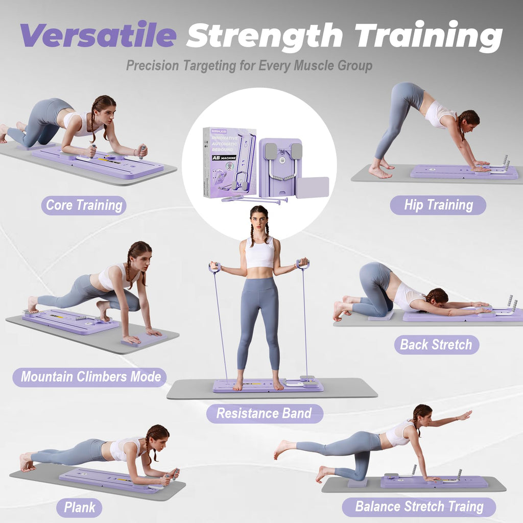 Craques Upgraded Pilates Reformer for Home Workouts