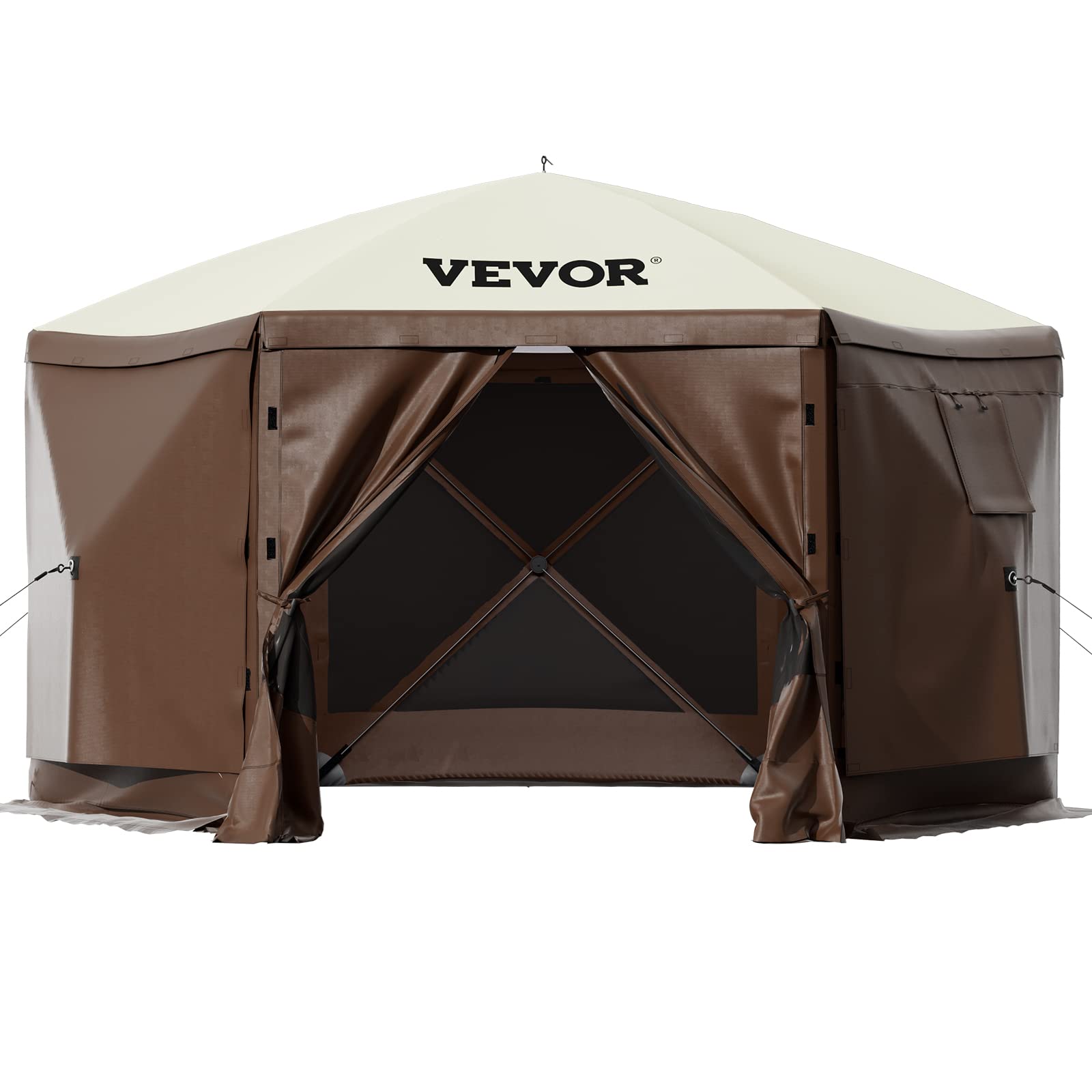 Craques VEVOR Camping Gazebo Tent with Mesh Sides