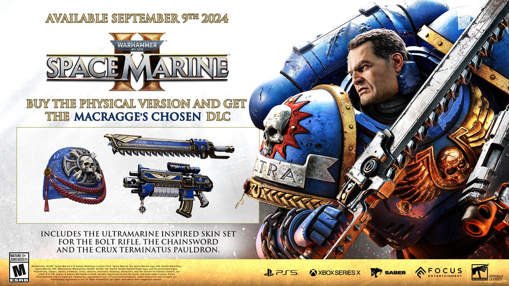 Craques Warhammer 40000 Space Marine 2 PS5 Game